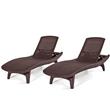 Set 2 Reposeras de Jardin Keter Pacific Wooland                            