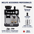 Cafetera Express Oster EM7301 Perfect Brew 1380Watts 15Bares               