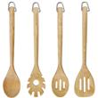 Set de Utensillos KitchenAid KQR752BXE 4 Piezas de Madera                  