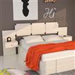 PANEL CON MESA DE LUZ FLOTANTE BENETHON