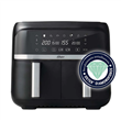 Freidora Oster AF7MC Air Fryer Dual 7.6Lts 1800Watts                       