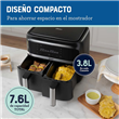 Freidora Oster AF7MC Air Fryer Dual 7.6Lts 1800Watts                       