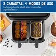 Freidora Oster AF7MC Air Fryer Dual 7.6Lts 1800Watts                       