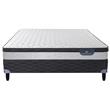 Sommier y Colchón de Resortes 2 Plazas  Serta  Nixa Europillow 140x190