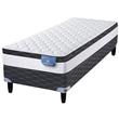 Sommier y Colchón de Resortes 1 Plaza Serta  Nixa Europillow 90x190