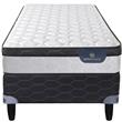 Sommier y Colchón de Resortes 1 Plaza Serta  Nixa Europillow 90x190