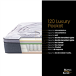 Colchón 120 GOLD - Luxury Pocket 1.80x2.00 King Koil 1 UN