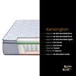 Conjunto Kensington + Som. WL Jackard 1.40x1.90