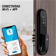 Cerradura Eléctrica Kanji A8 Wifi Huella App                               