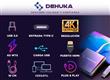 Adaptador Dehuka  Hub USB C HDMI 4K Dex MacBook Notebook