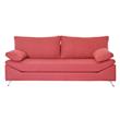 Sofá Dalí 3 cuerpos chenille jumper rojo 180  x 85  Fullconfort