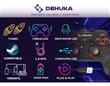 Joystick Dehuka Ergonómico PC Steam Gamer USB Android PS3