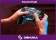 Joystick Dehuka P4 PC Gamer Inalámbrico USB LED RGB Negro
