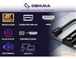 Adaptador Dehuka Mini Display Port Minidp a HDMI Puerto Thunderbolt Full HD 4K