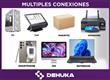 Lector Dehuka de Códigos de Barras Inalámbrico con Receptor USB Negro