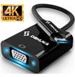Adaptador Dehuka  USB-C a VGA Compatible MacBook Lumia 950xl