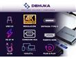 Adaptador Dehuka USB-C a VGA HDMI Celular Notebook TV Proyectores