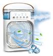 Ventilador Dehuka Humificador Portátil con Luces Led Climatizador de Aire