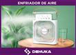 Ventilador Dehuka Humificador Portátil con Luces Led Climatizador de Aire