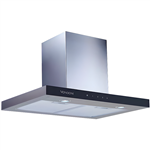 Campana de Pared Vondom VC60AM 60Cm Acero Inoxidable C/Frente Negro        