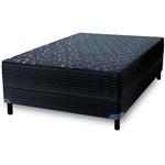 Sommier y Colchón Zafiro de Espuma Alta Densidad 2 Plazas Linde Premium 140x190