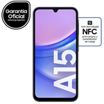 Celular Samsung A15 6.5" 128GB NFC Black Blue                              