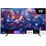 Smart Tv eNOVA 75" TE75UG10/TDF 4K Android Tv                              