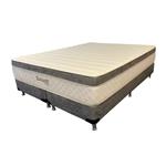 Conjunto Colchón Y Sommier Bassett Firm Top Euro Visco King 180X200