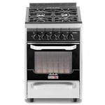 Cocina Industrial Usman Mod 7765 Sonic Black Acero 55Cm                    