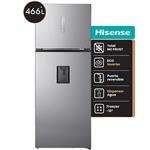 Heladera No Frost Hisense RT3N461NMC 466Lts Inverter Dispenser Acero       