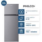 Heladera Cíclica Philco PHCT242X 242Lts Acero                              