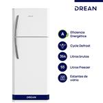 Heladera Cíclica Drean HDR370F50B 364Lts                                   