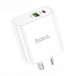 Cargador de celular Iphone HOCO DC87 20W Doble Puerto USB A / USB C 20W    