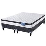 Sommier y Colchón de Resortes King Size Serta  Nixa Europillow 180x200