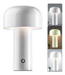 Veladores Dehuka Modernos Lámparas Dormitorios Nordico L-09 Blanco