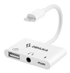 Adaptador Dehuka USB Cable Auriculares para iPhone 11 13 14