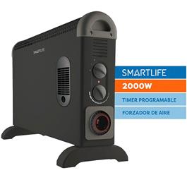 Termoconvector Eléctrico Smartlife SLCOV2000FTBPN Timer/Forzador 2000Watts 