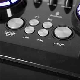 Bafle Crown Mustang DJS-1002 Bluetooth 25000Watts PMPO                     