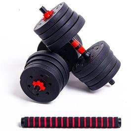 Kit Funcional Randers ARG-007 Mancuernas + Barra 25Kg                      