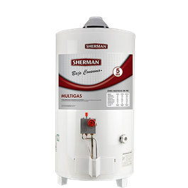 Termotanque a Gas Sherman TPGP050 50Lts C/Sup                              
