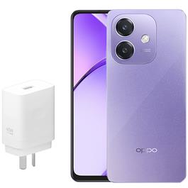 Celular OPPO A40 6.67" 256GB + Cargador Supervooc 45w Lila                 