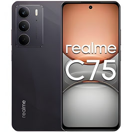 Celular Realme C75 6.7" Full HD  256GB NFC Negro                           