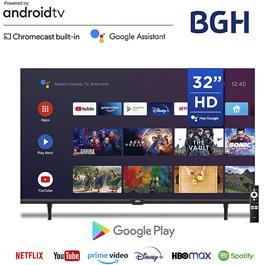 Smart Tv BGH 32" B3222S5A HD Android Tv                                    