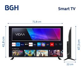 Smart Tv BGH 32" B3225H5 HD Vidaa                                          