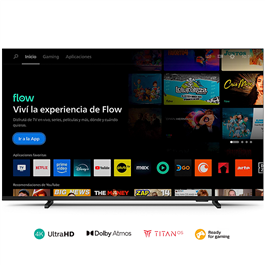 Smart tv Philips 50" 50PUD7309 4K Titan                                    