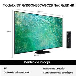 Smart Tv Samsung 55" QN55QN85CAGCZB Neo Qled 4K                            