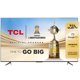 Smart Tv TCL 75" 75C655A 4K Qled Pro Google Tv                             