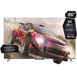 Smart Tv Noblex 86" DR86X9600 Black Series Qled 4K Google Tv               