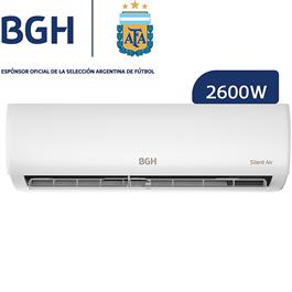 Aire Acondicionado Split BGH BS26WCEW 2600Watts Silent Air                 