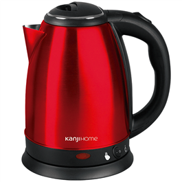 Pava Eléctrica Kanji KJH-PE15002M 1.8Lts Roja                              